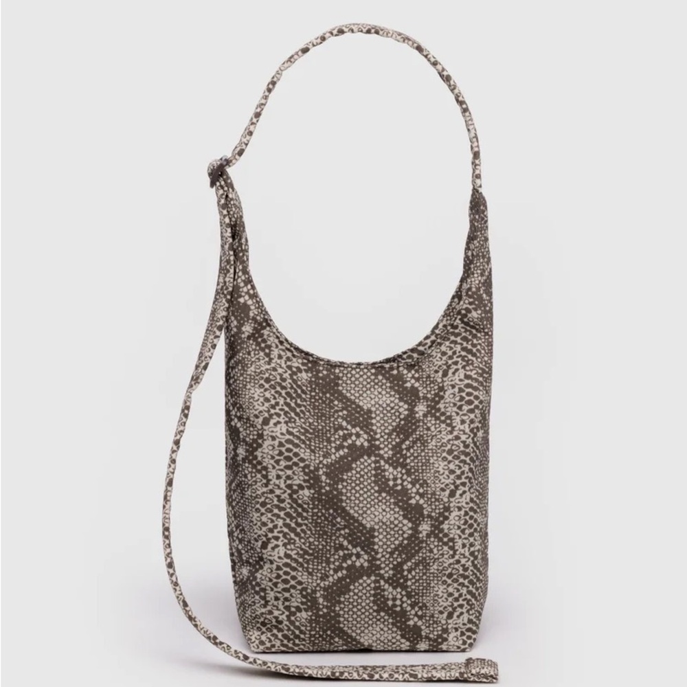 NWOT Baggu Snakeskin Shoulder Sling Bag - Picture 1 of 3